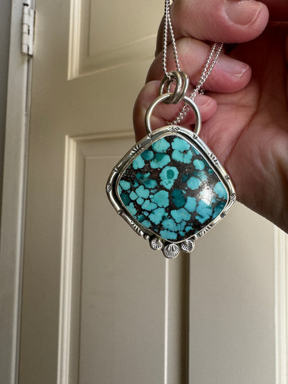 Treasure Mountain Turquoise Statement Pendant