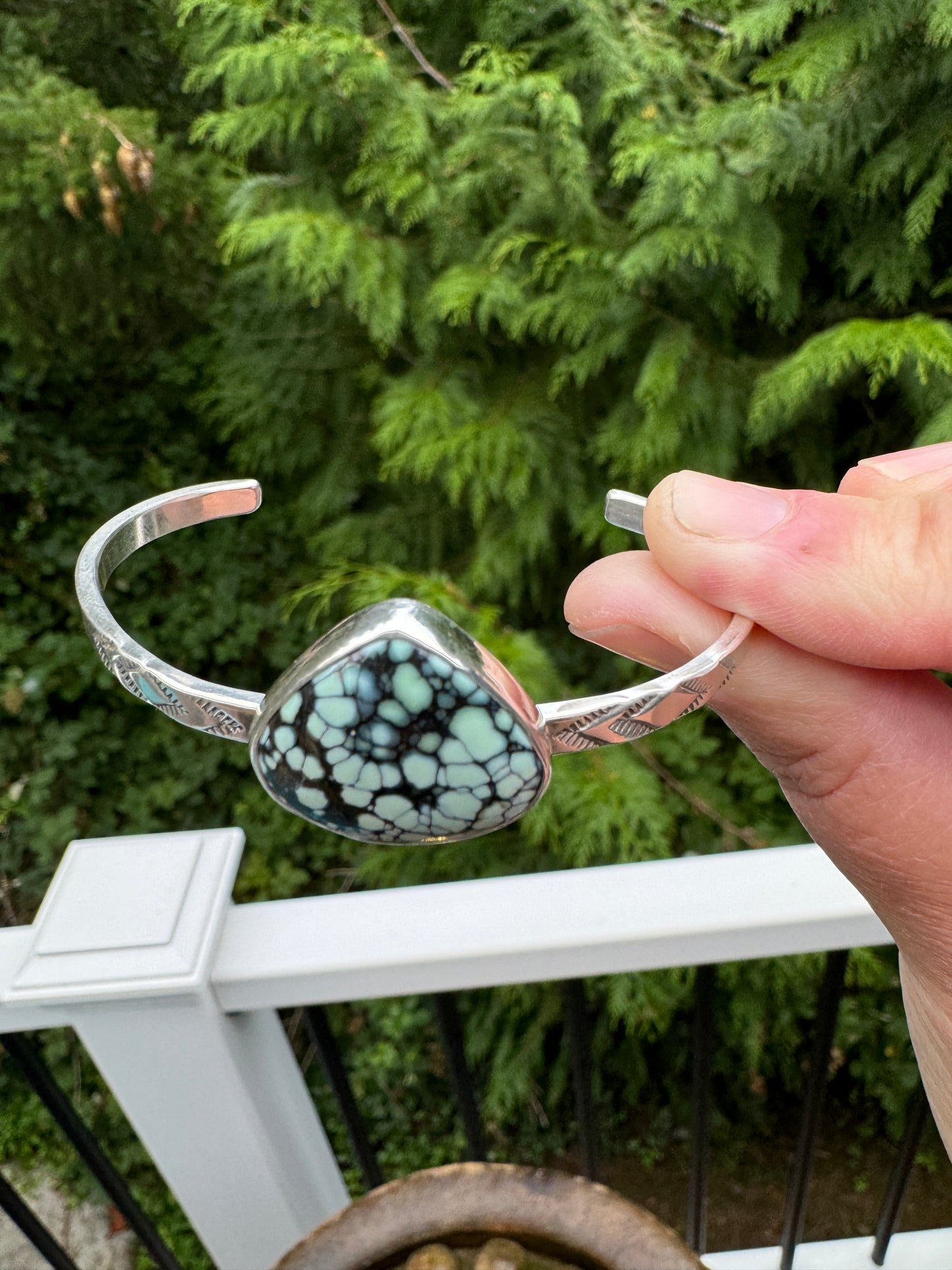 Starfox Variscite Cuff Bracelet