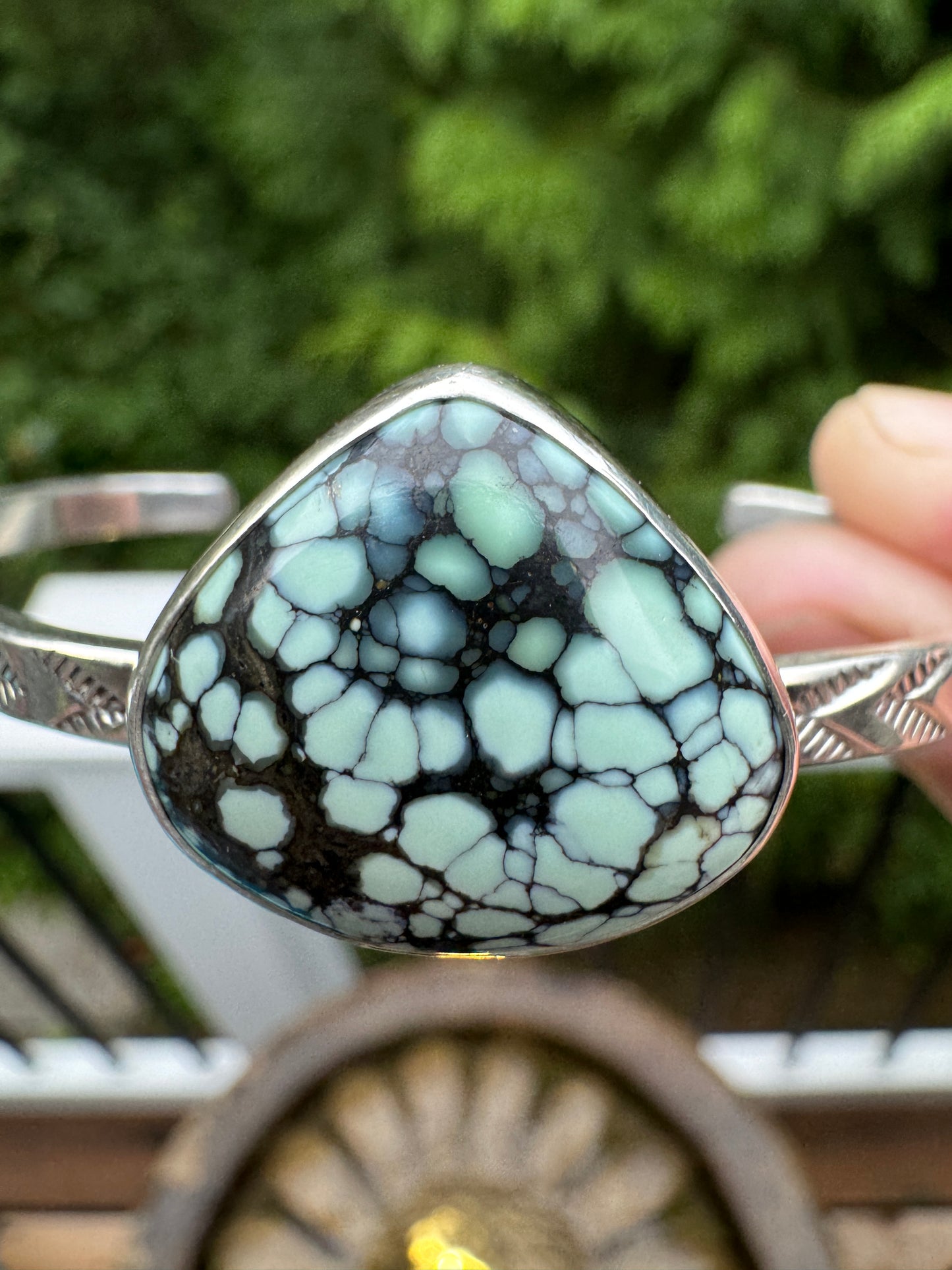 Starfox Variscite Cuff Bracelet