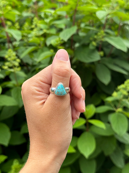 Triangle Turquoise Ring