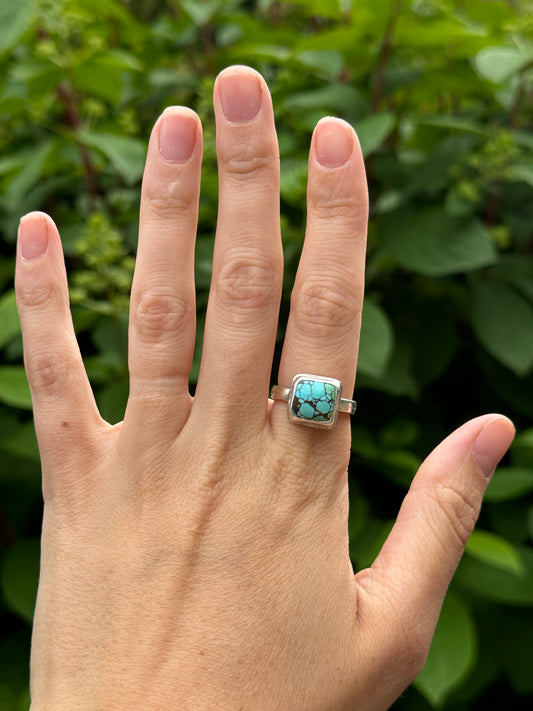 Square Turquoise Ring