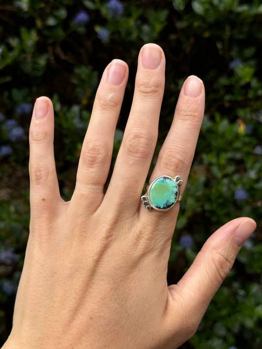 Vibrant Turquoise Ring