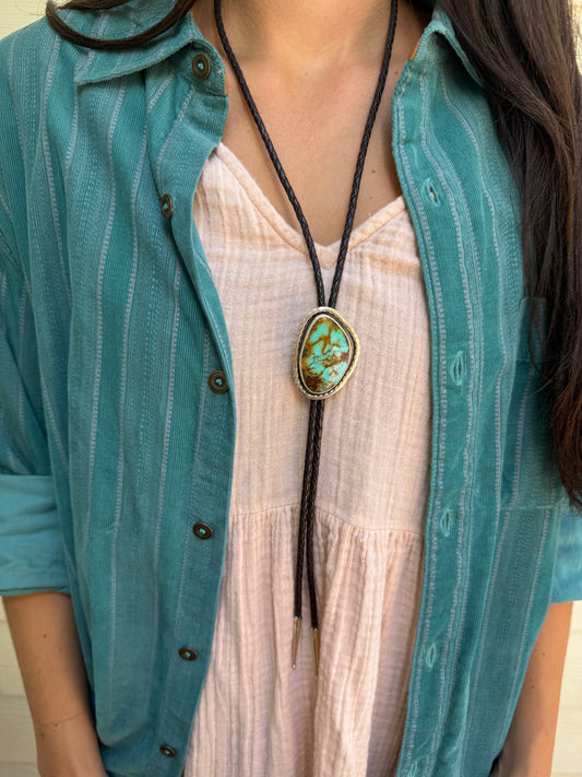 Royston Turquoise Bolo Tie