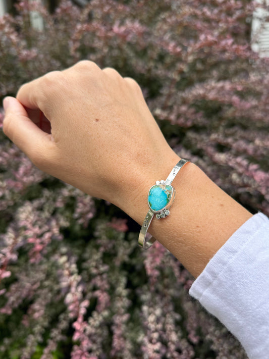 Sonoran Turquoise Cuff Bracelet