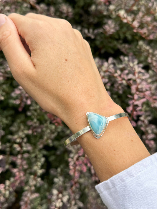 Larimar Cuff Bracelet