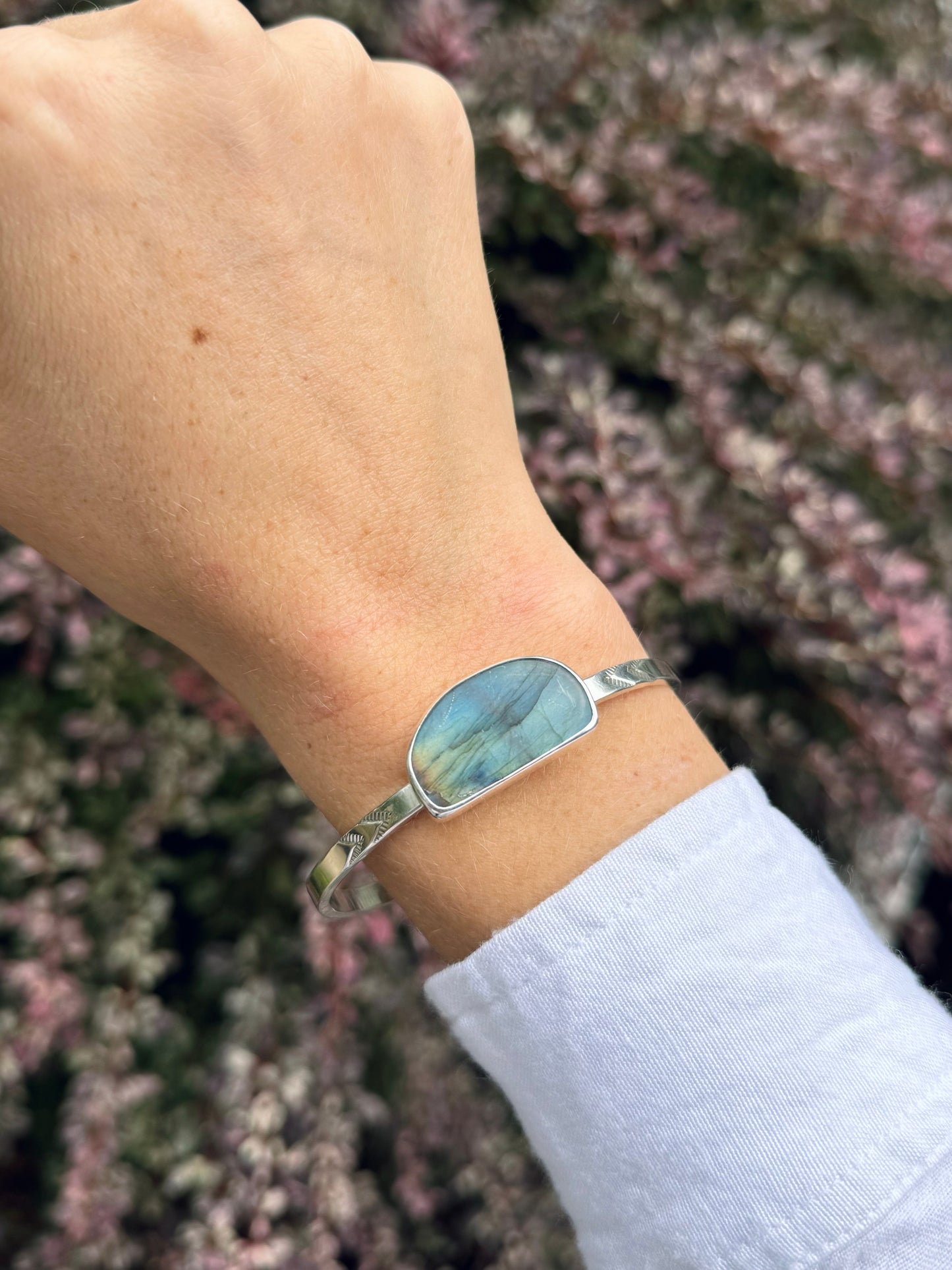 Labradorite Cuff Bracelet